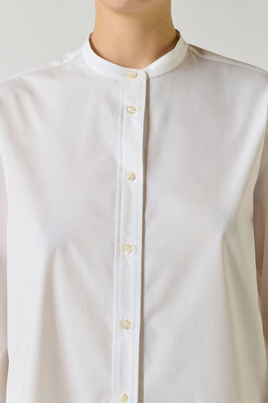 Chemise Bermudes - Blanc - Coton - Femme