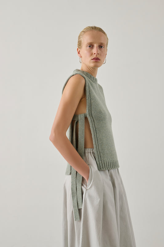 Pull Uzel - Aqua - Laine - Femme